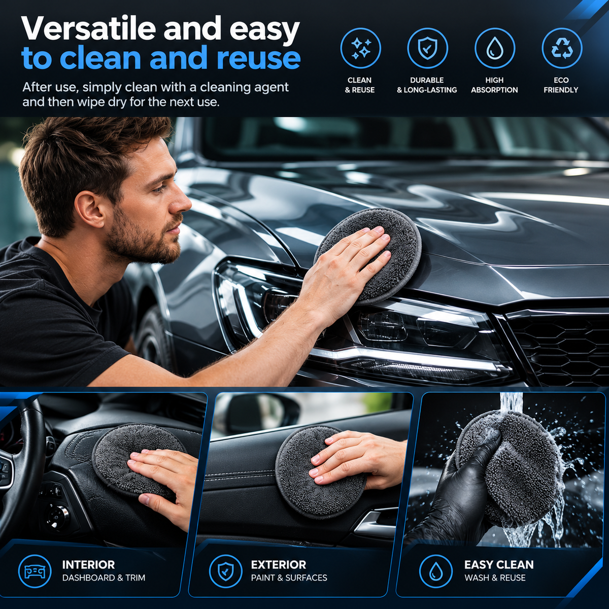 11-Piece Car Wash & Detailing Kit